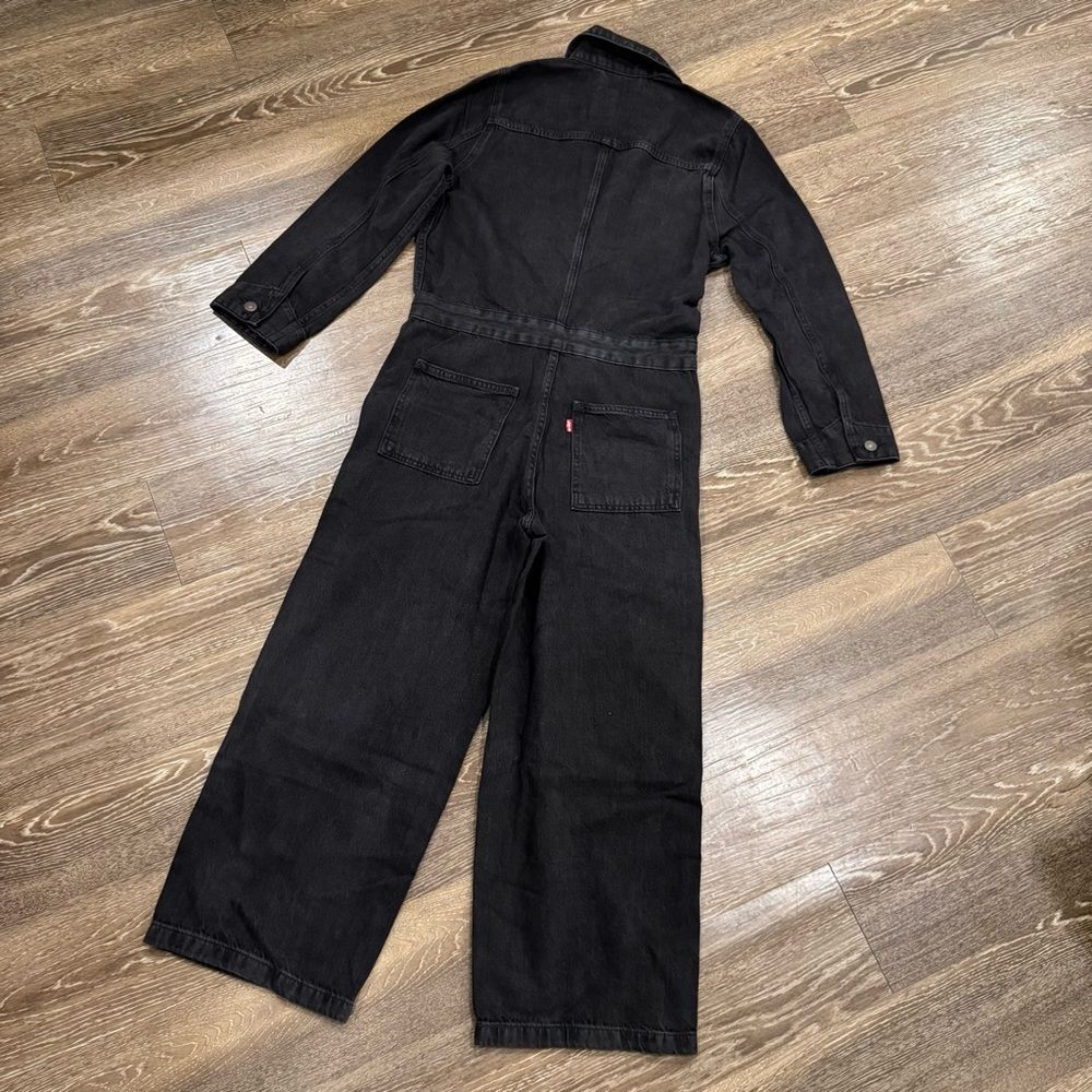 Levi's iconic jumpsuit - NWT SZ XS- black/charcoal - Picture 4 of 8